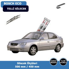 Hyundai Accent Admira Ön Silecek Süpürgesi (2000-2005)Bosch