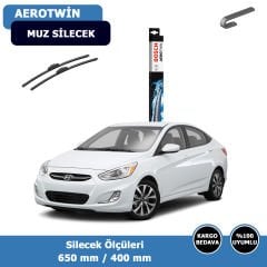Hyundai Accent Blue Ön Silecek Süpürgesi (2011-2015)Bosch Aerotwin