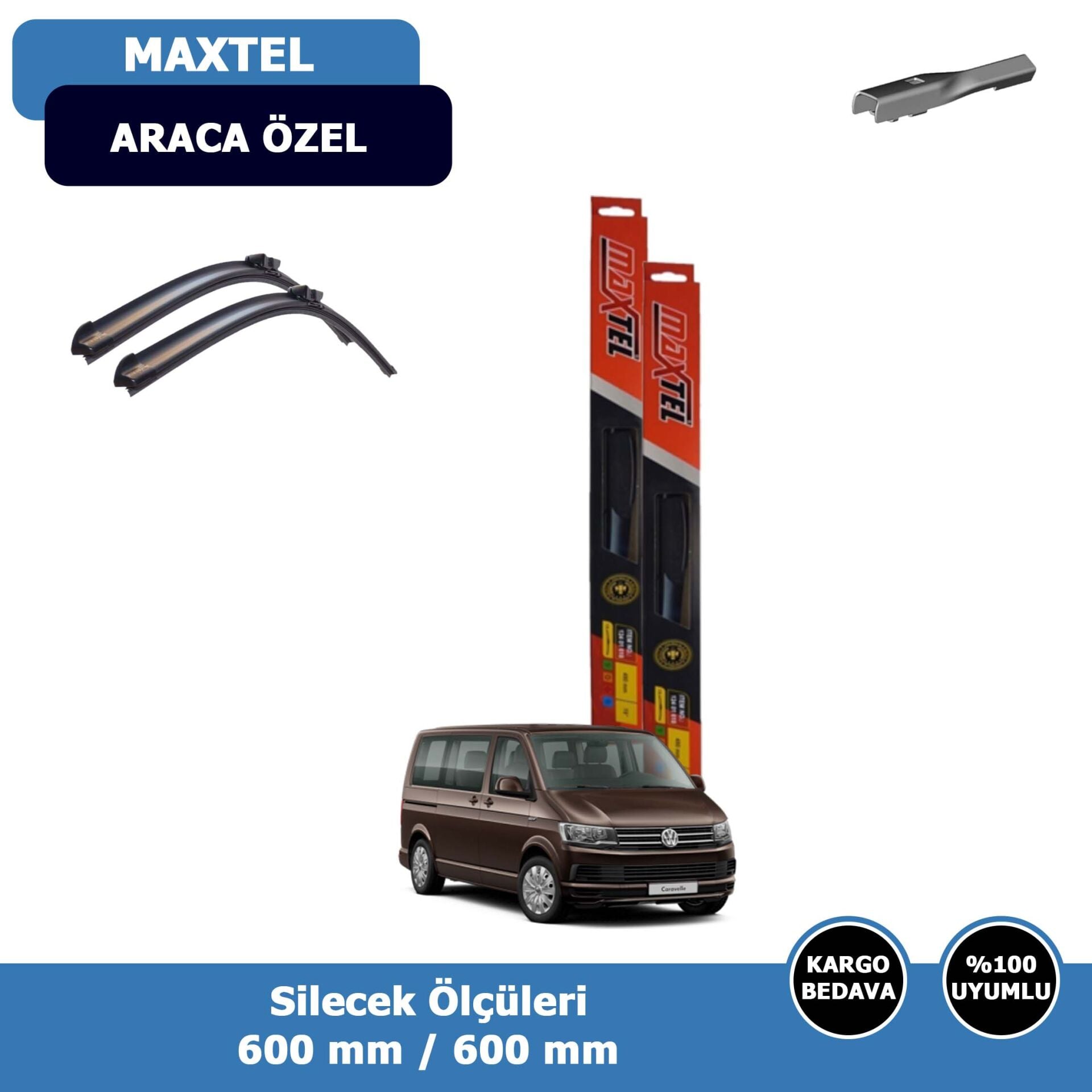 Volkswagen Caravelle Ön Silecek Süpürgesi (2015-2019)Maxtel