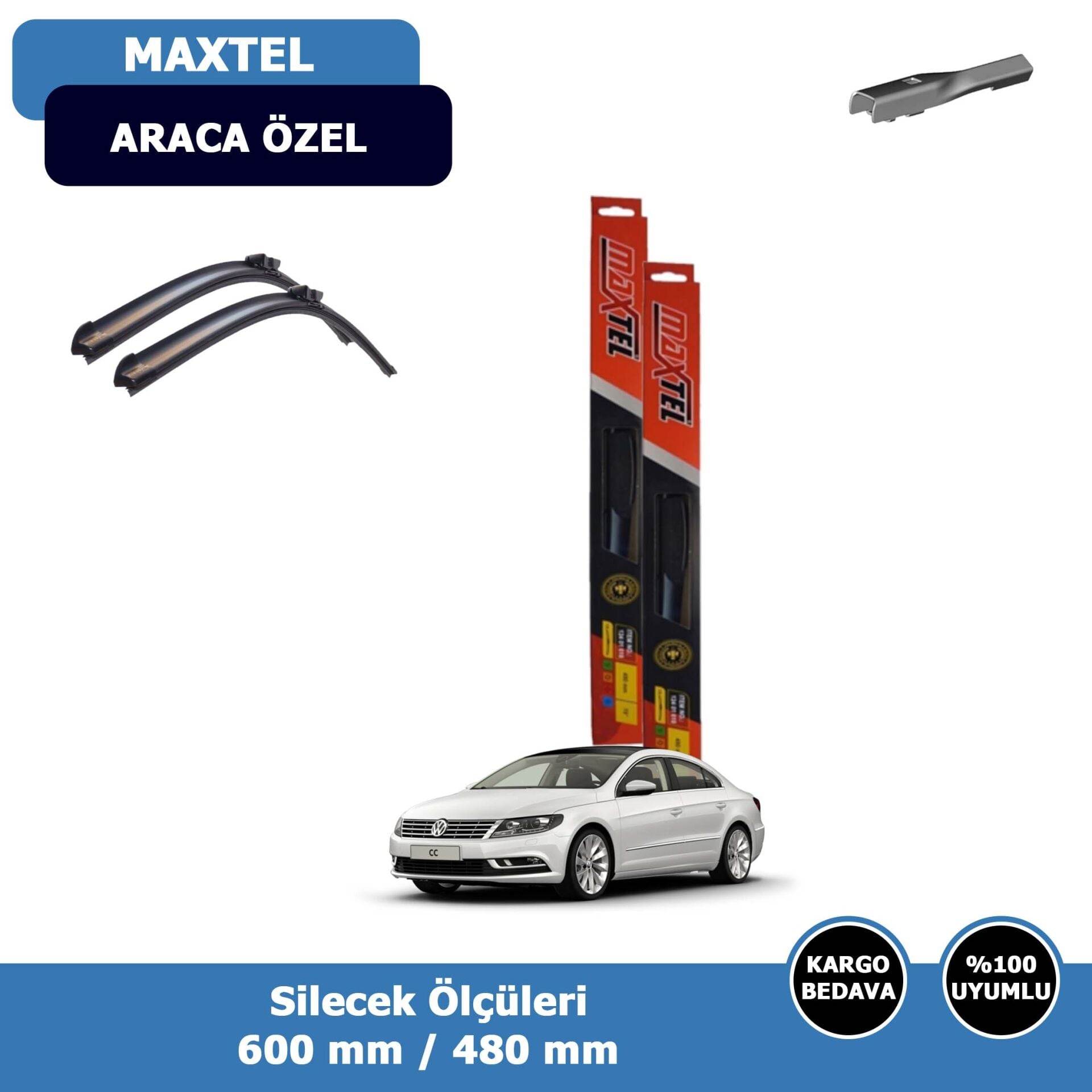 Volkswagen CC Ön Silecek Süpürgesi (2012-2017)Maxtel