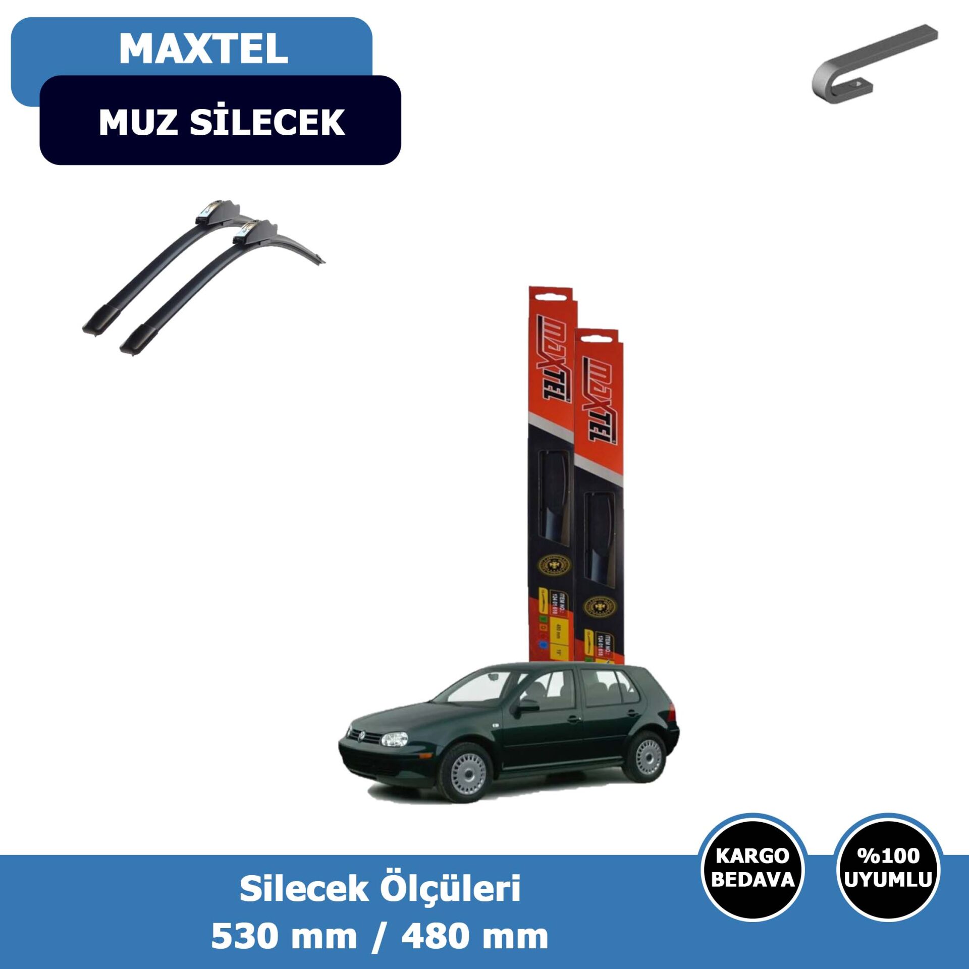 Volkswagen Golf 4 Ön Silecek Süpürgesi (1998-2002)Maxtel