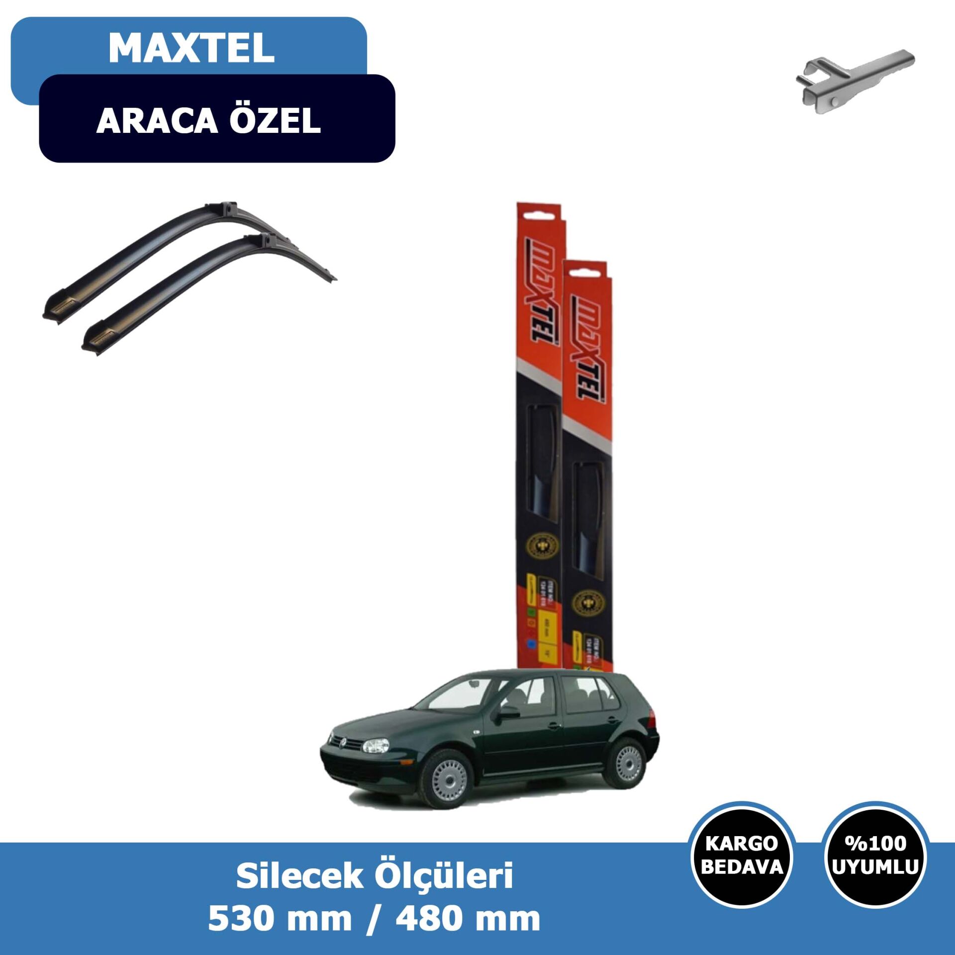 Volkswagen Golf 4 Ön Silecek Süpürgesi (2003-2005)Maxtel